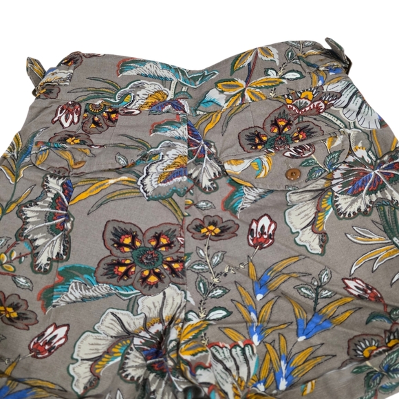 Banana Republic linen Floral Patterned Women's Shorts - Picture 6 of 15